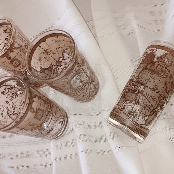 Impressive Like Bond... Highball Glasses by Cera Glass - Set of 4 - Picture 1 of 2